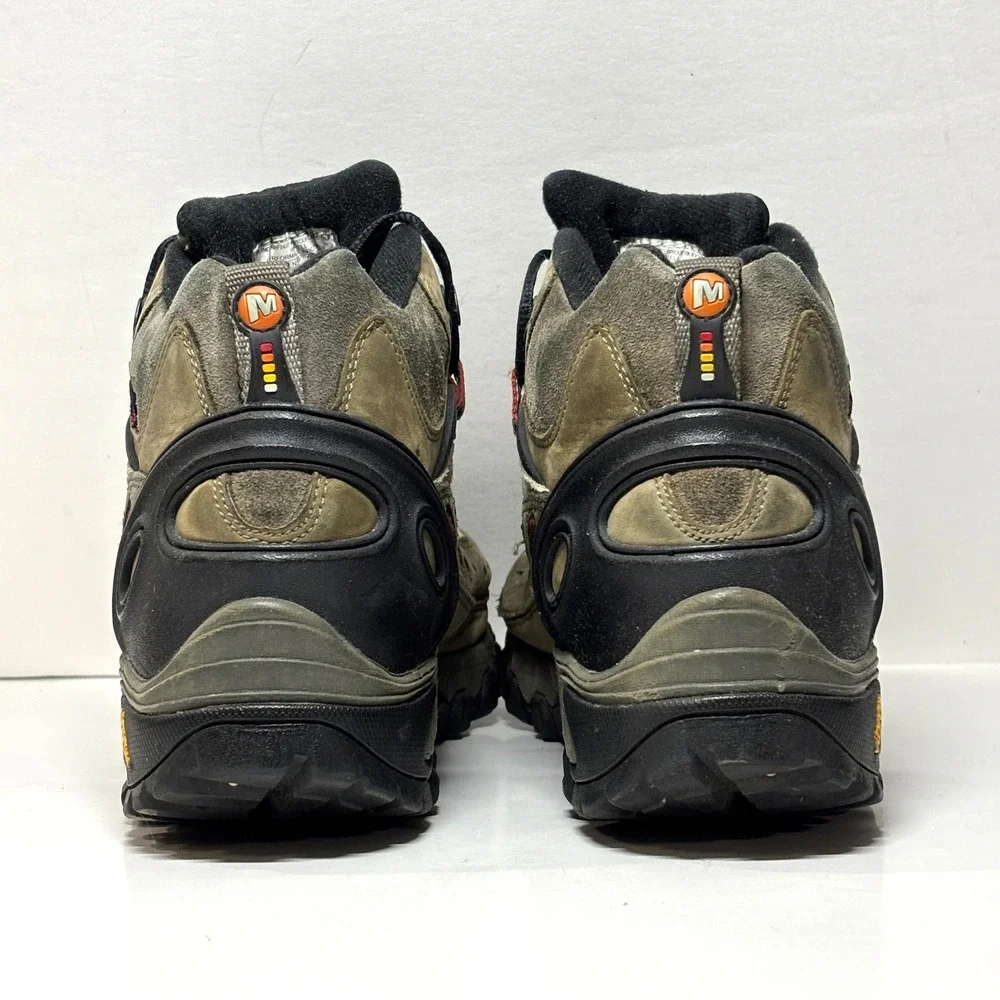 Merrell Thermo Pathfinder Waterproof Mens 10.5 Taupe‎ Vibram Polartec Boots